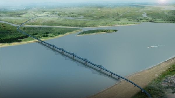 Мост через реку Лена в Якутии планируют ввести в эксплуатацию в 2025 году